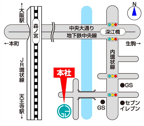 本社地図